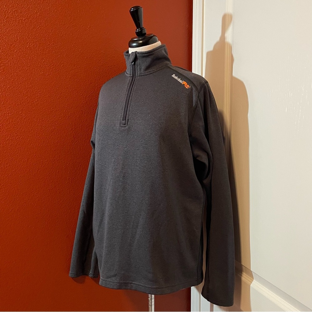 Timberland Pro Men’s Understory Dark Gray Quarter Zip Fleece‎ Shirt